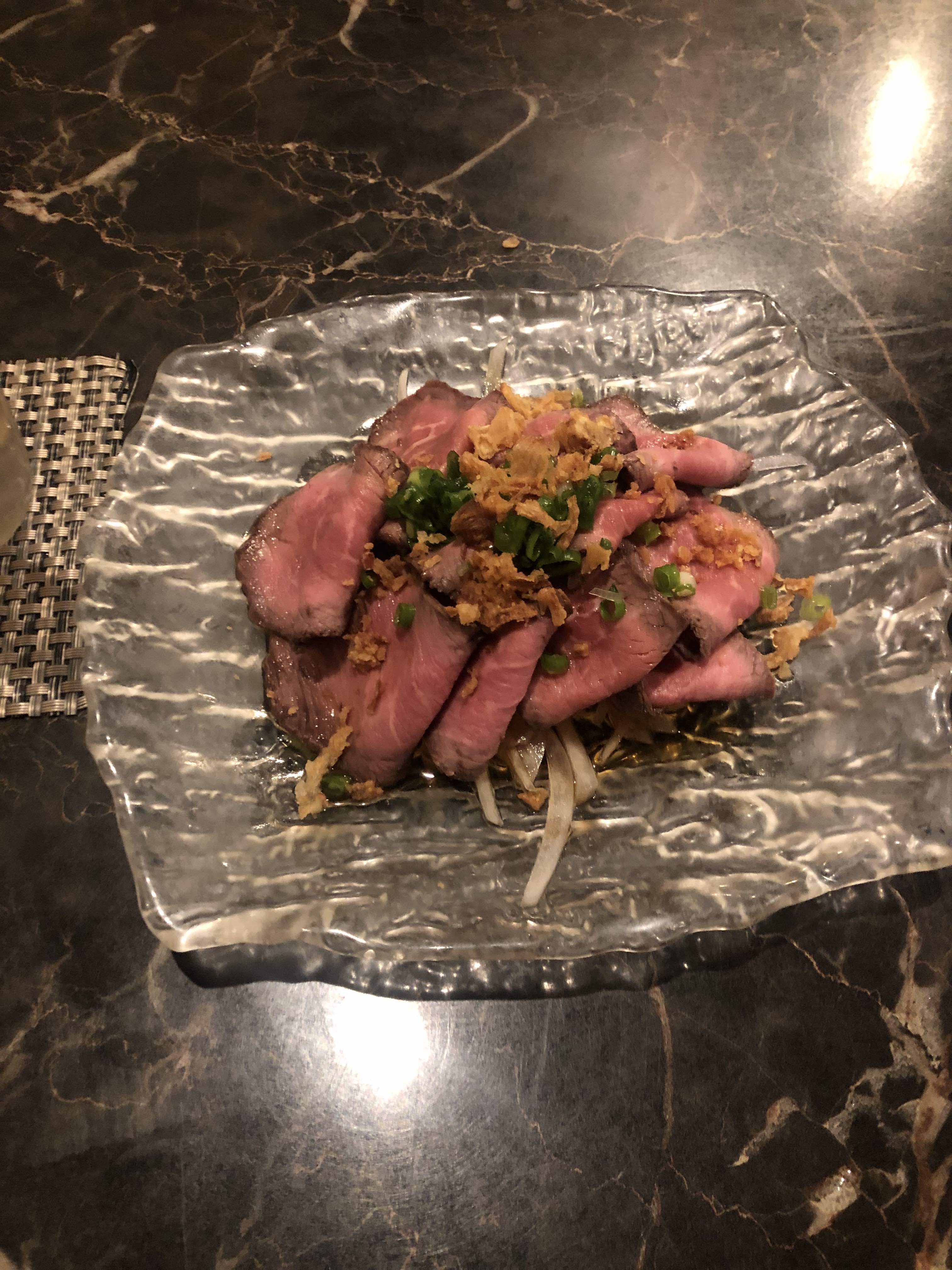 Beef Tataki